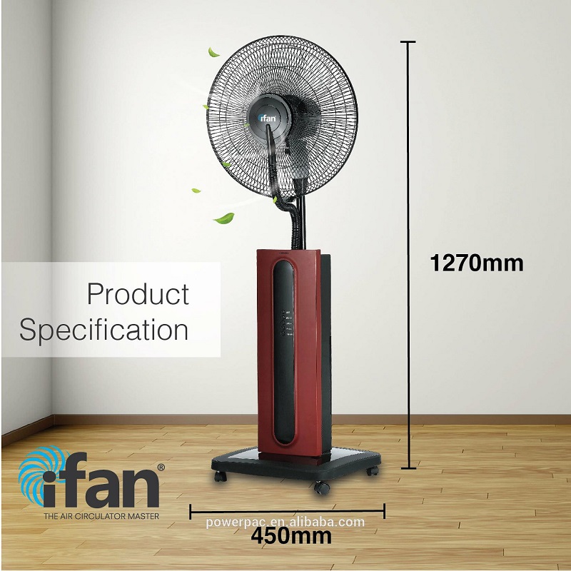 ein powerpac kühler nebel - fan mit mosquito repellent (if7575) bestände geräte (beständen)