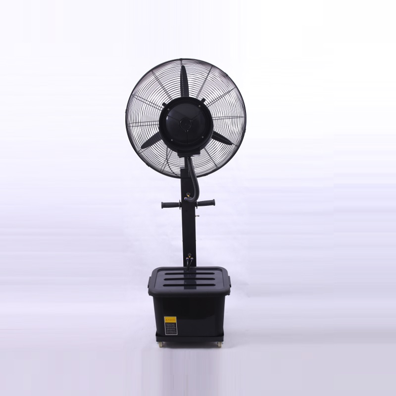 26inch verstellbar, neuen stil wiederaufladbaren fabrik nebel fan wasser stehen die nebel - fan, wasser im nebel - fan