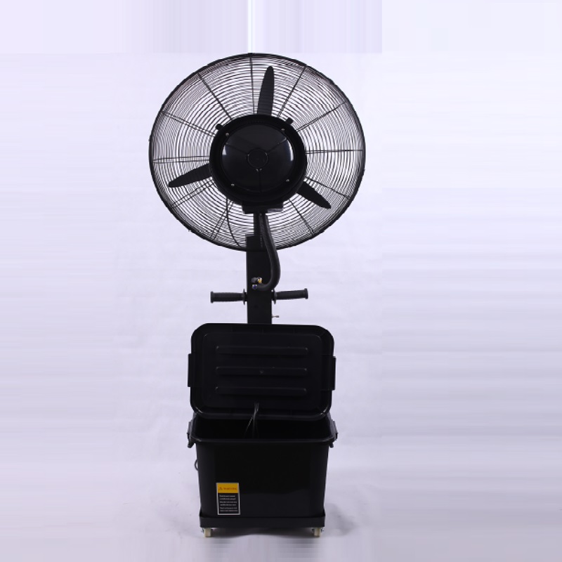 26inch verstellbar, neuen stil wiederaufladbaren fabrik nebel fan wasser stehen die nebel - fan, wasser im nebel - fan