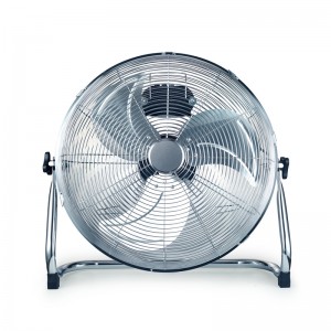 18inch elektrisches tragbares Haushaltsmetallgebläse aus Metall mit starkem Windmetallventilator mit drei Messern